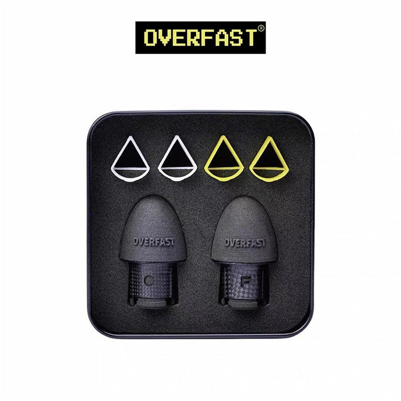 OVERFAST 1.77g Ultralight Carbon Fiber Bar End Plugs | Aero Road Bike Bar End Caps - Detail 3