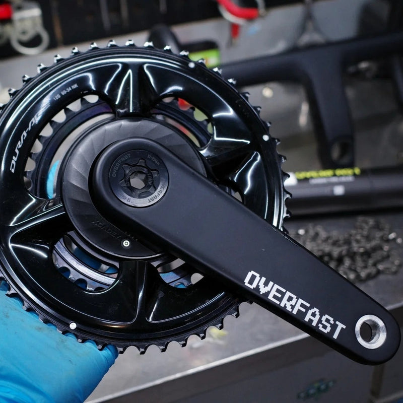 OVERFAST VELA Aero Carbon Crankset for Road Bikes for SRM and SIGEYI