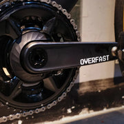 OVERFAST VELA Aero Carbon Crankset for Road Bikes | DUB / Ti24 | SRM & SIGEYI Compatible - Detail 8