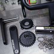 OVERFAST VELA Aero Carbon Crankset for Road Bikes for SRM and SIGEYI