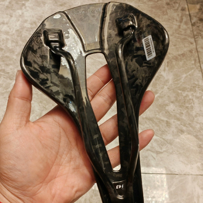 PAVEWAY R4 3D-Inspired Full Carbon Saddle — 245 × 143 / 155mm