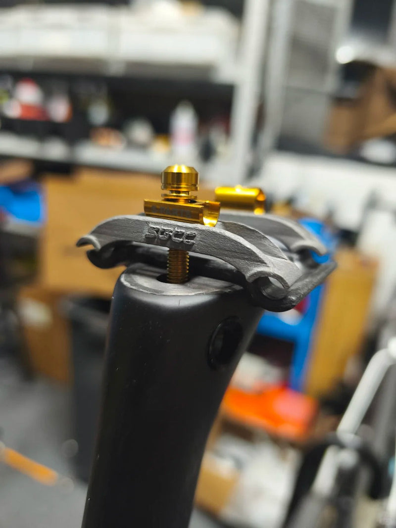Quick Titanium Saddle Clamp Kit for Quick Pro & Quick Models — 22g