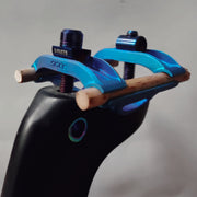 Quick Titanium Saddle Clamp Kit for Quick Pro & Quick Models — 22g Blue