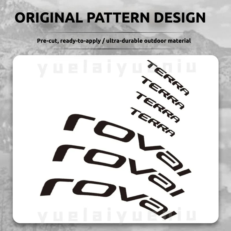 Roval Alpinist Carbon Wheel Decals Custom Logo Color Change Stickers for Specialized Wheels