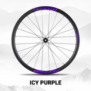 Roval Alpinist Carbon Wheel Decals Custom Logo Color Change Stickers for Specialized Wheels Ice Purple