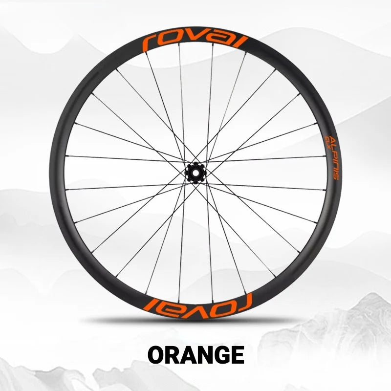 Roval Alpinist Carbon Wheel Decals Custom Logo Color Change Stickers for Specialized Wheels Orange Red