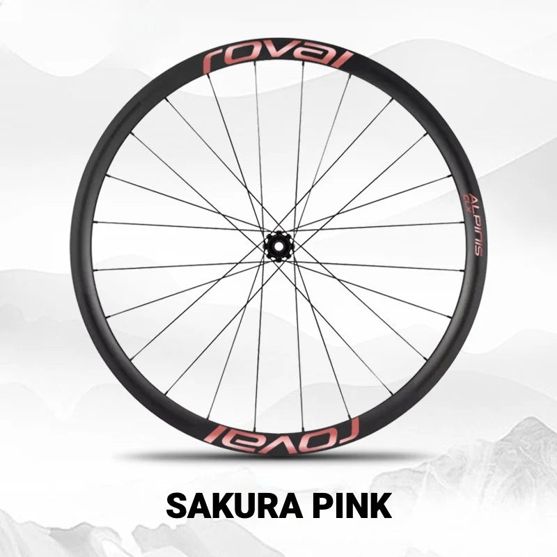 Roval Alpinist Carbon Wheel Decals Custom Logo Color Change Stickers for Specialized Wheels Sakura Pink