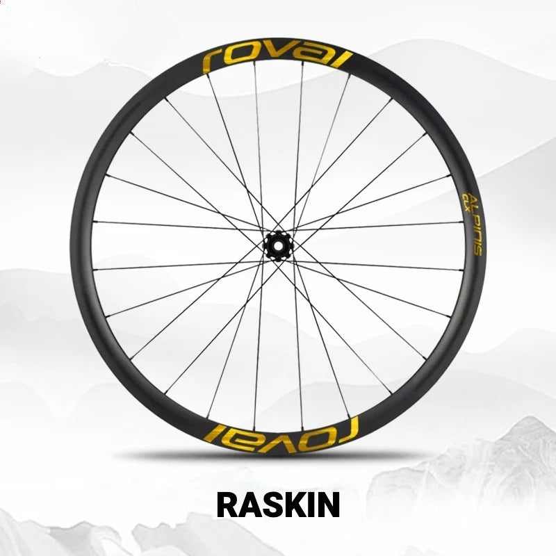 Roval Alpinist Carbon Wheel Decals Custom Logo Color Change Stickers for Specialized Wheels Brushed Gold
