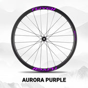 Roval Alpinist Carbon Wheel Decals Custom Logo Color Change Stickers for Specialized Wheels Aurora Purple