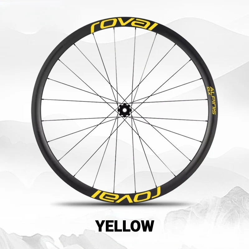 Roval Alpinist Carbon Wheel Decals Custom Logo Color Change Stickers for Specialized Wheels Yellow