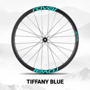 Roval Alpinist CLX 3 Wheel Decals Tiffany Blue