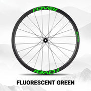 Roval Alpinist CLX 3 Wheel Decals Fluorescent Green