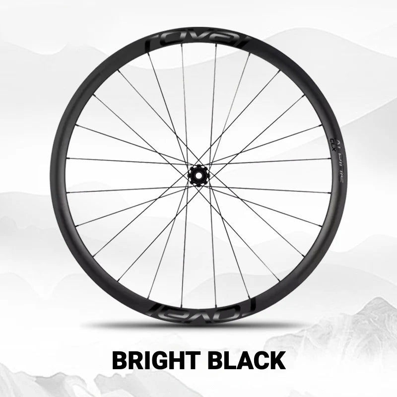 Roval Alpinist CLX 3 Wheel Decals Gloss Black