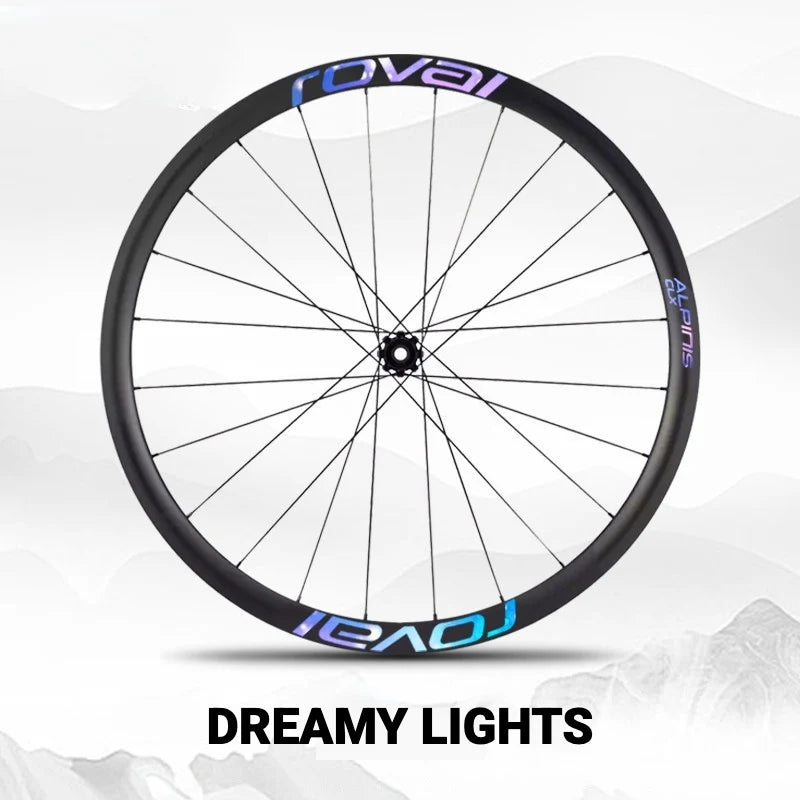 Roval Alpinist CLX 3 Wheel Decals Dreamy Lights