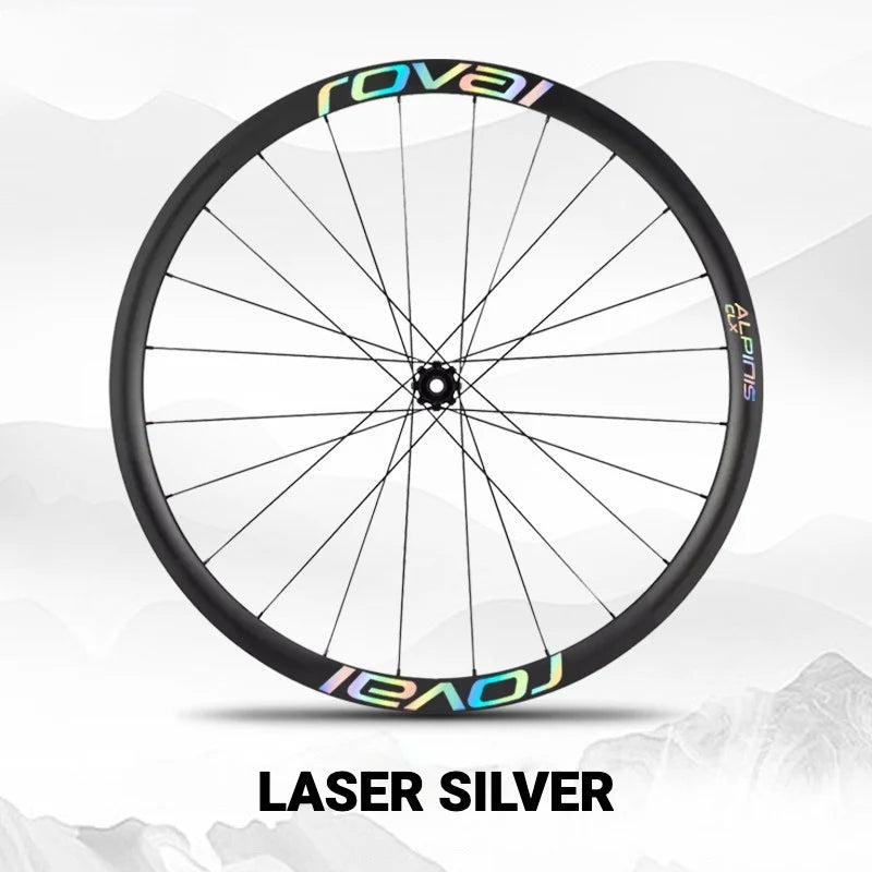 Roval Alpinist CLX 3 Wheel Decals Laser Silver