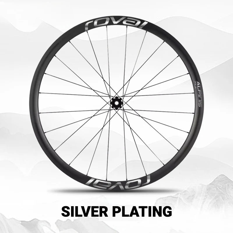 Roval Alpinist CLX 3 Wheel Decals Chrome Silver