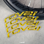 Roval CLX2 Carbon Wheelset Decal Wrap 🎨 Yellow (3M Cast Vinyl)