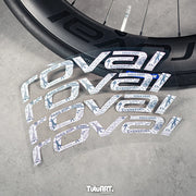 Roval CLX2 Carbon Wheelset Decal Wrap 🎨 White (3M Cast Vinyl)