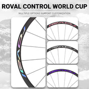 Roval Control 29 MTB Wheel Decals Custom Logo Color Change Stickers for Carbon Mountain Bike Wheels