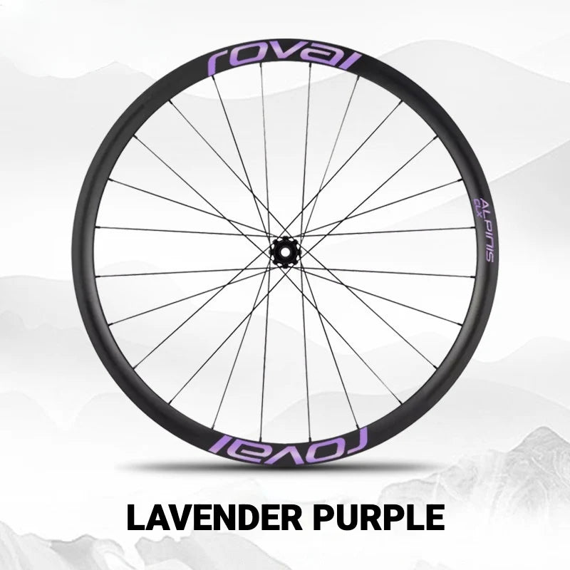 Roval Control 29 MTB Wheel Decals Custom Logo Color Change Stickers for Carbon Mountain Bike Wheels Lavender Purple
