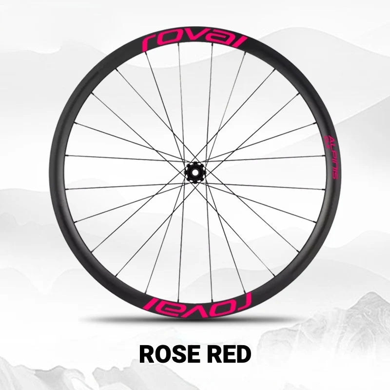 Roval Control 29 MTB Wheel Decals Custom Logo Color Change Stickers for Carbon Mountain Bike Wheels Rose Red