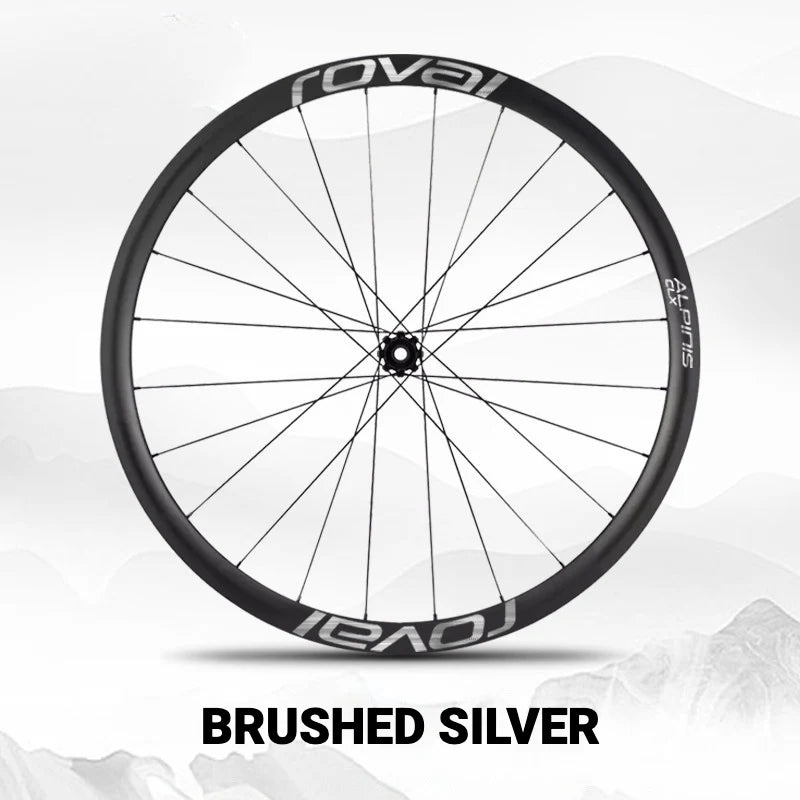 Roval Control 29 MTB Wheel Decals Custom Logo Color Change Stickers for Carbon Mountain Bike Wheels Brushed Silver