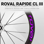Roval Rapide CL III Wheel Decals Custom Carbon Wheel Logo Color Change Stickers