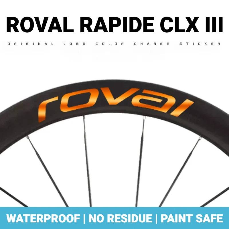 Roval Rapide CLX 3 Wheel Decals