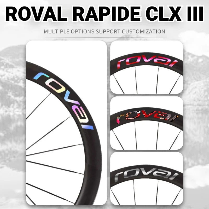 Roval Rapide CLX 3 Wheel Decals