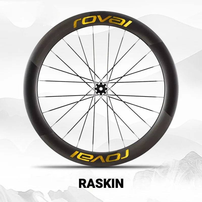 Roval Rapide CLX 3 Wheel Decals Brushed Gold