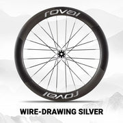 Roval Rapide CLX 3 Wheel Decals Brushed Silver