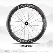 ROVAL RAPIDE CLX II Logo Color Change Sticker Full Set for Two Wheels + Backup Included Silver