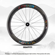 ROVAL RAPIDE CLX II Logo Color Change Sticker Full Set for Two Wheels + Backup Included Multicolor