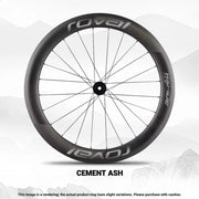 ROVAL RAPIDE CLX II Logo Color Change Sticker Full Set for Two Wheels + Backup Included Grey