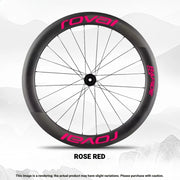 ROVAL RAPIDE CLX II Logo Color Change Sticker Full Set for Two Wheels + Backup Included Magenta