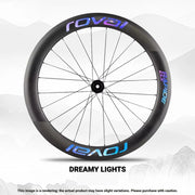 ROVAL RAPIDE CLX II Logo Color Change Sticker Full Set for Two Wheels + Backup Included Dream Light