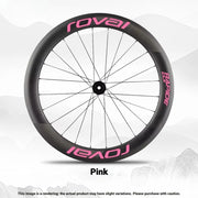 ROVAL RAPIDE CLX II Logo Color Change Sticker Full Set for Two Wheels + Backup Included Pink