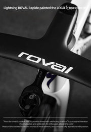 Roval Rapide Handlebar Logo Decal Stickers