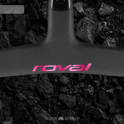 Roval Rapide Handlebar Logo Decal Stickers Mirror Pink Single Piece