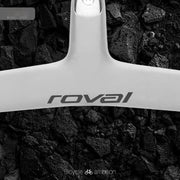 Roval Rapide Handlebar Logo Decal Stickers Matte Black Single Piece
