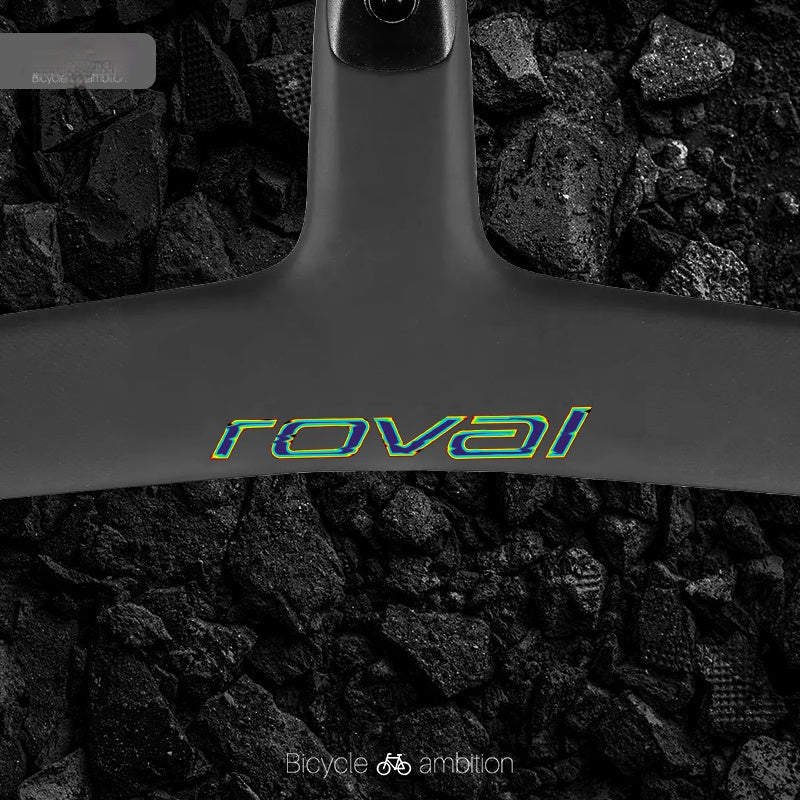 Roval Rapide Handlebar Logo Decal Stickers Thermal Imaging - Style 2 Single Piece