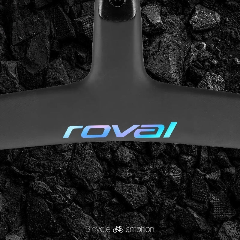 Roval Rapide Handlebar Logo Decal Stickers Gradient - Style 5 Single Piece