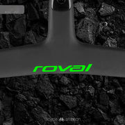 Roval Rapide Handlebar Logo Decal Stickers Neon Green Single Piece