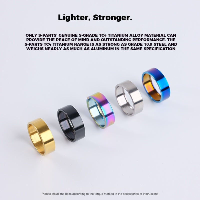 S-PartS Titanium Alloy Headset Spacers