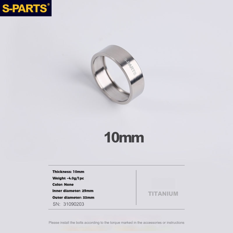 S-PartS Titanium Alloy Headset Spacers