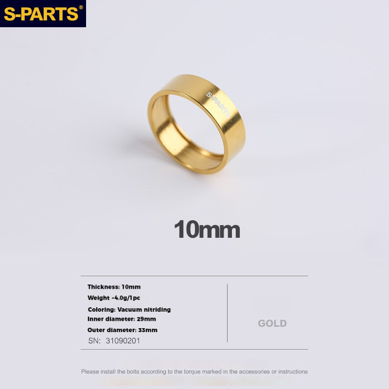 S-PartS Titanium Alloy Headset Spacers