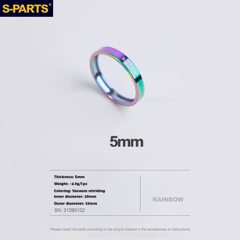 S-PartS Titanium Alloy Headset Spacers