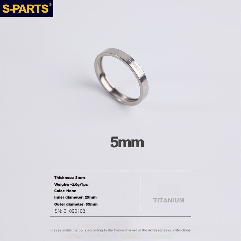 S-PartS Titanium Alloy Headset Spacers