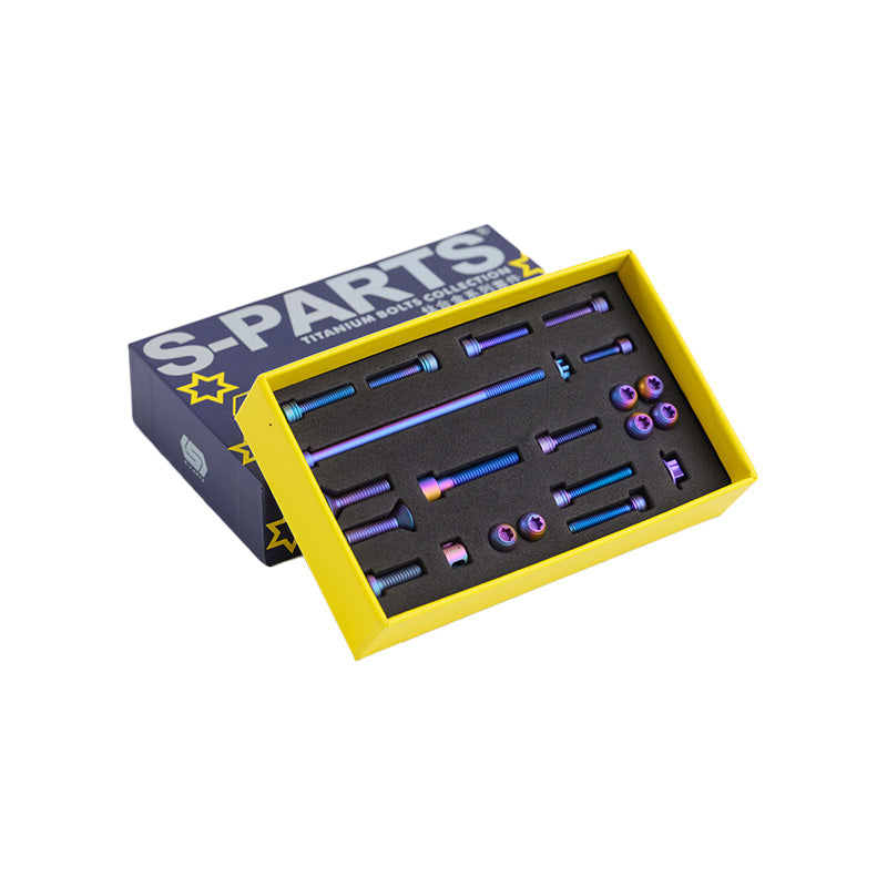 S-PartS titanium birdy frame screw set