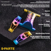 S-PARTS 3DAM Titanium Seatpost Hardware Kit for Cervélo S5 — 3D Printed — 2026 Compatible